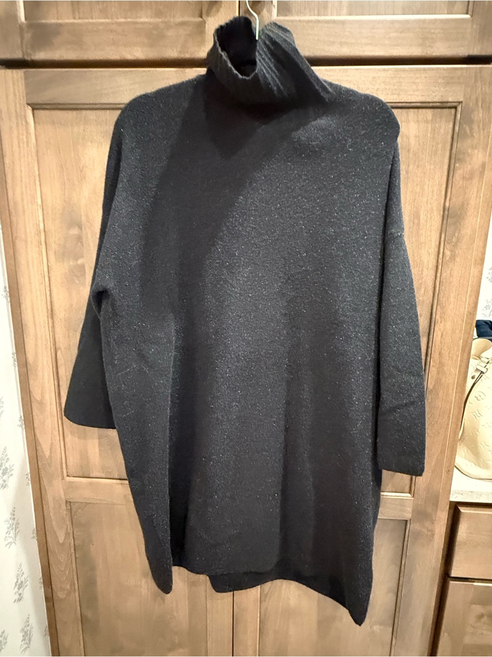 Tuckernuck Women's Black Turtleneck Sweater dress